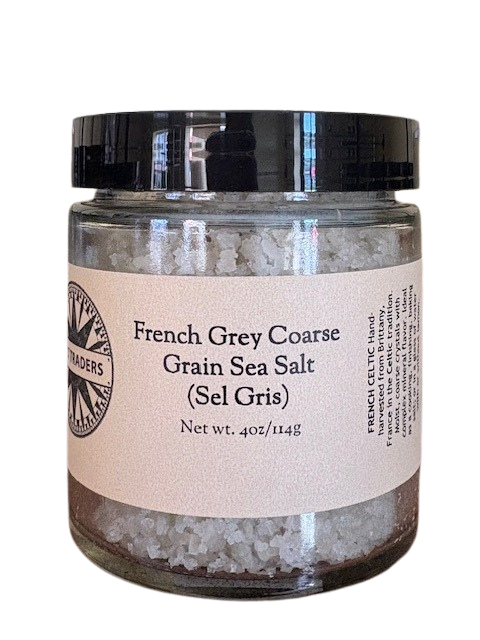 French Grey Sea Salt (Sel Gris) Fine or Coarse Grain Celtic - New Sizes!