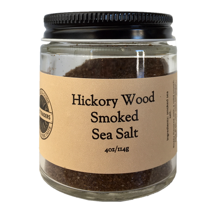 Hickory Wood Smoked Sea Salt