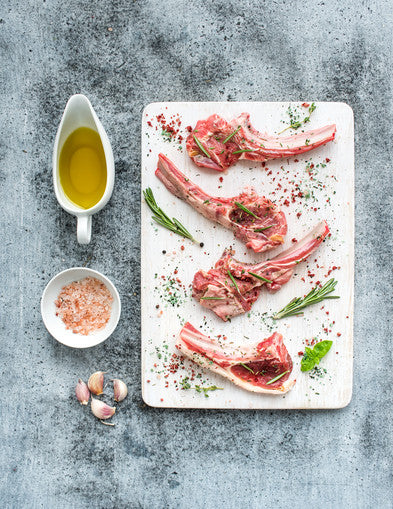 Lamb Chops with Ras el Hanout Butter