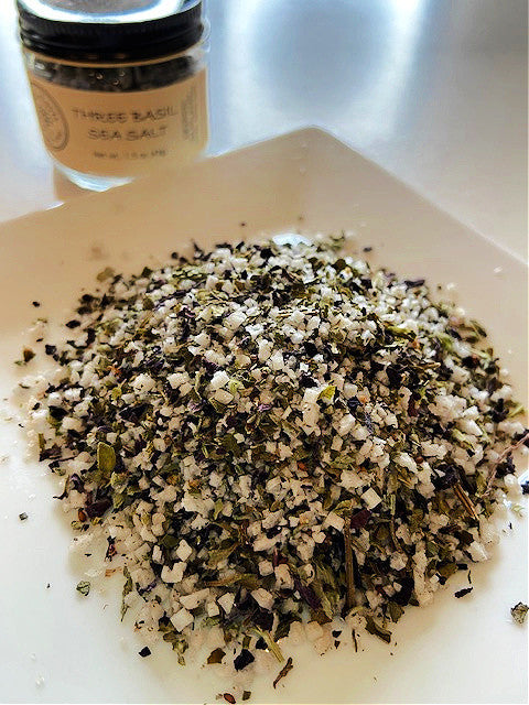 Basil - Three Basil Sea Salt