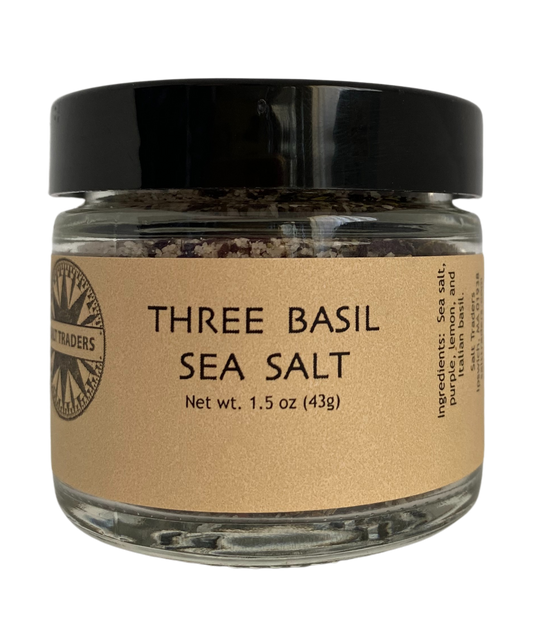 Basil - Three Basil Sea Salt