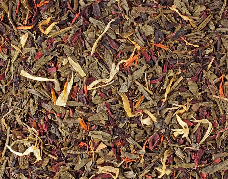 Hibiscus Flower Green Tea