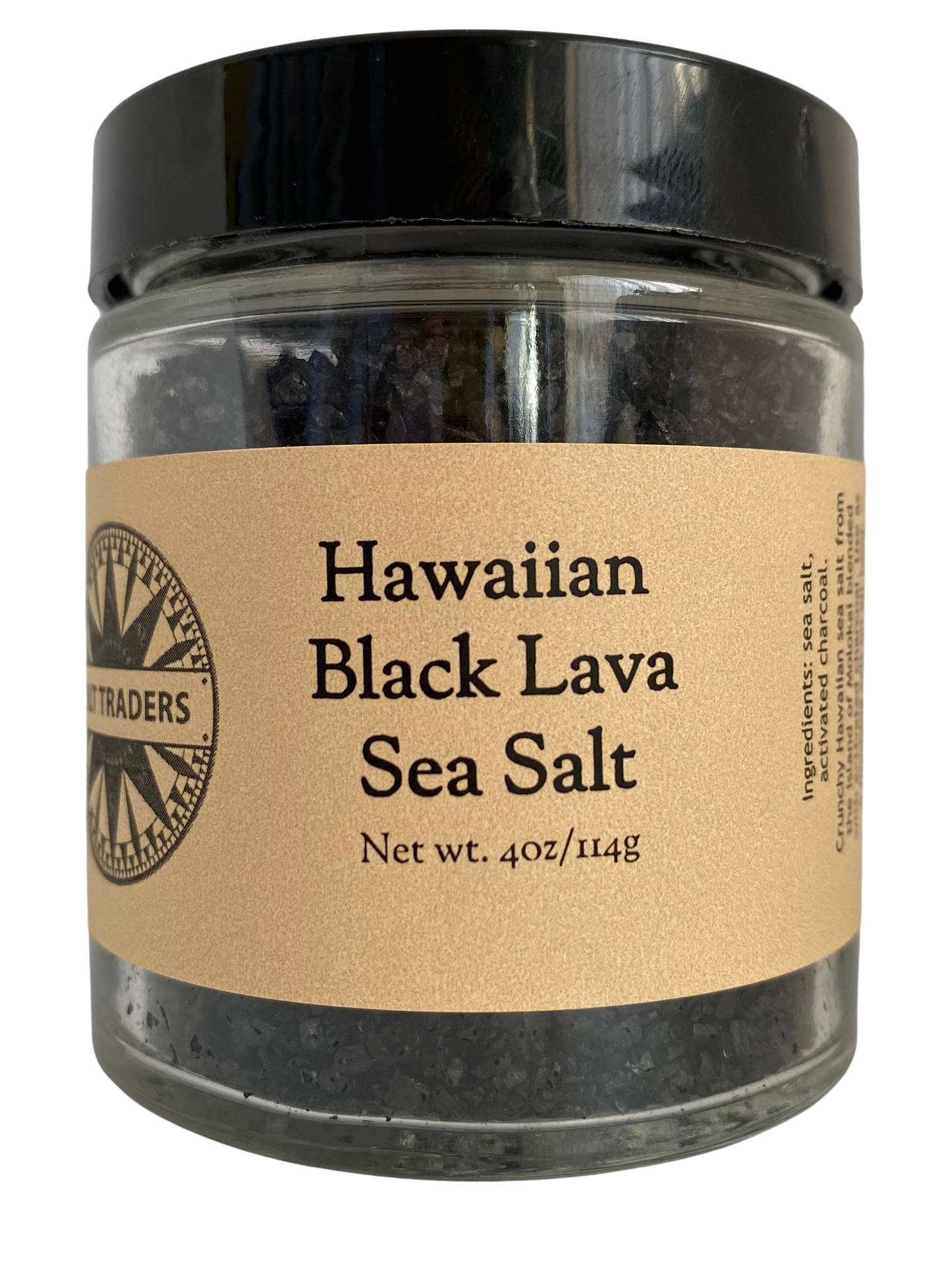 Black Lava Hawaiian Sea Salt