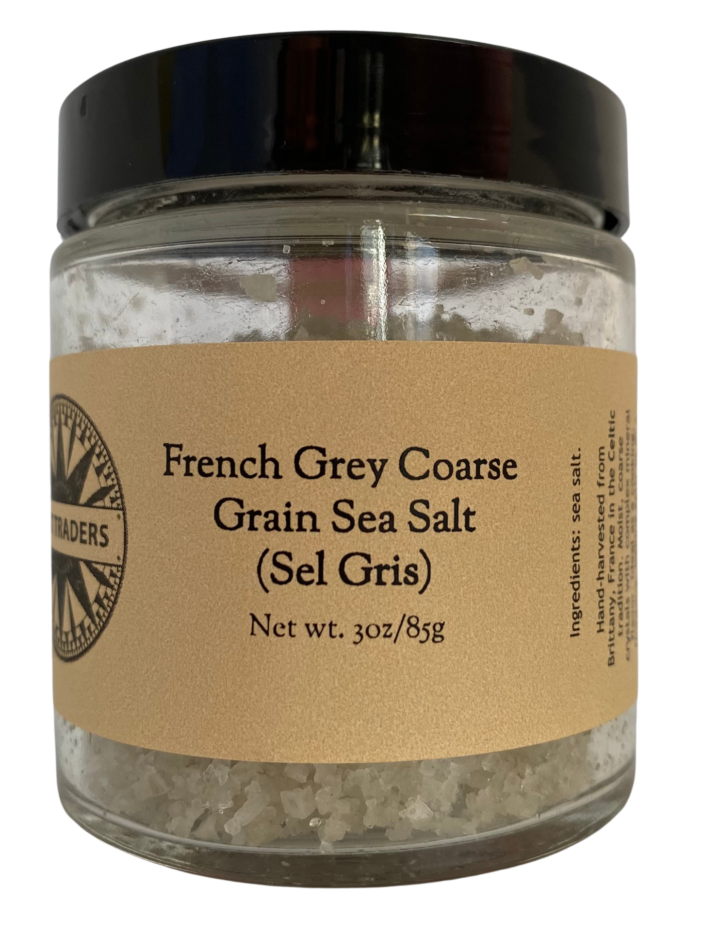 French Grey Sea Salt (Sel Gris) Fine or Coarse Grain Celtic