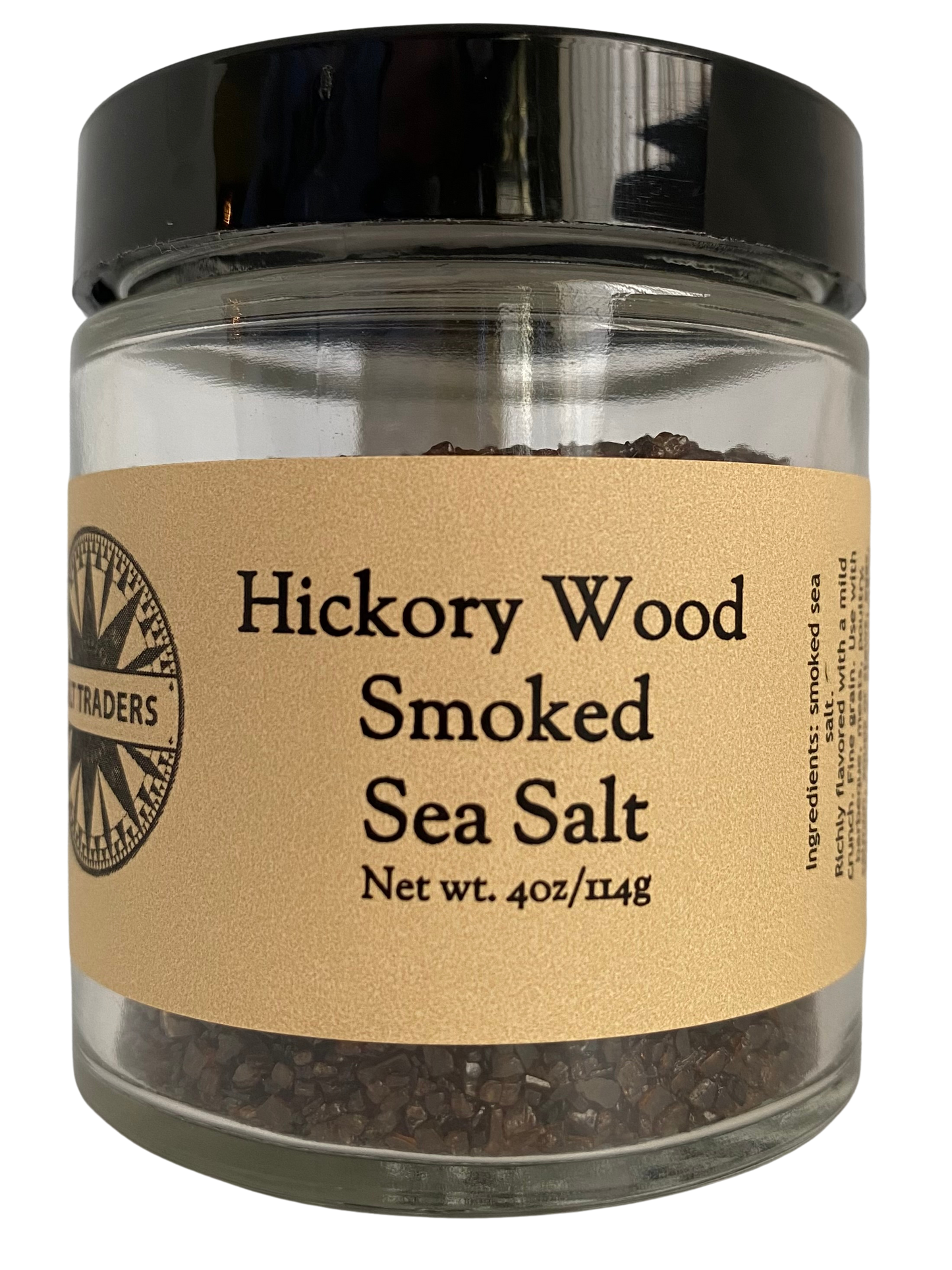 Hickory Wood Smoked Sea Salt