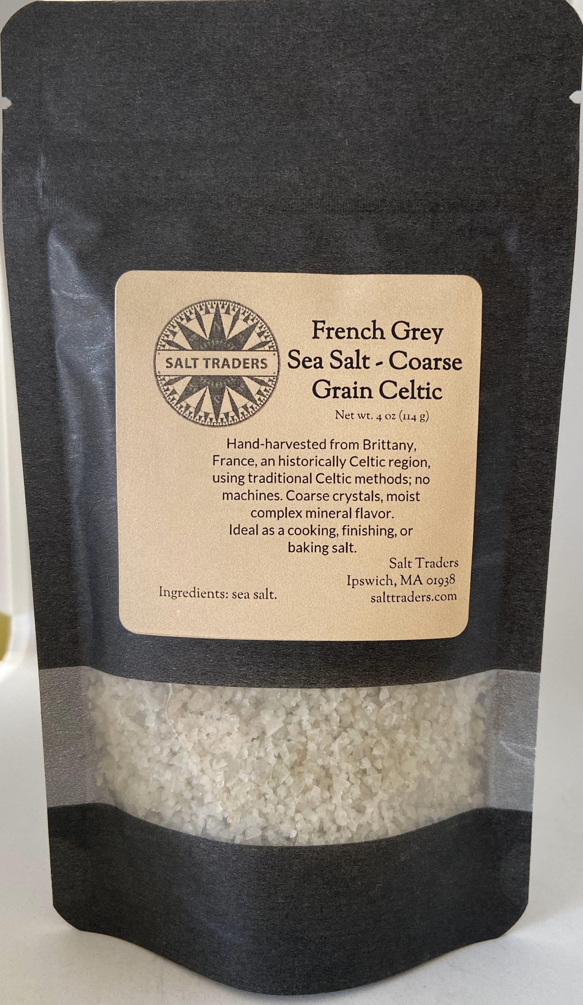 French Grey Sea Salt (Sel Gris) Fine or Coarse Grain Celtic – Salt