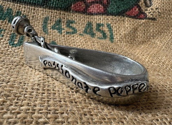 Vintage Pewter Salt and Pepper Cellars