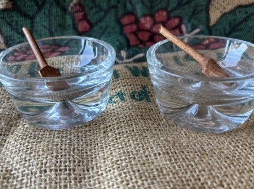 Vintage Mid-Century Modern Salt Cellars