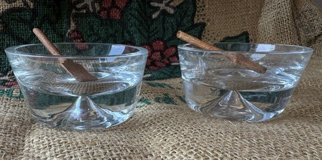Vintage Mid-Century Modern Salt Cellars