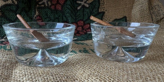 Vintage Mid-Century Modern Salt Cellars