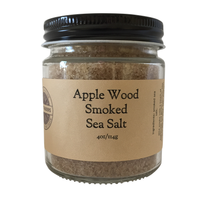 Apple Wood Smoked Sea Salt - Maine