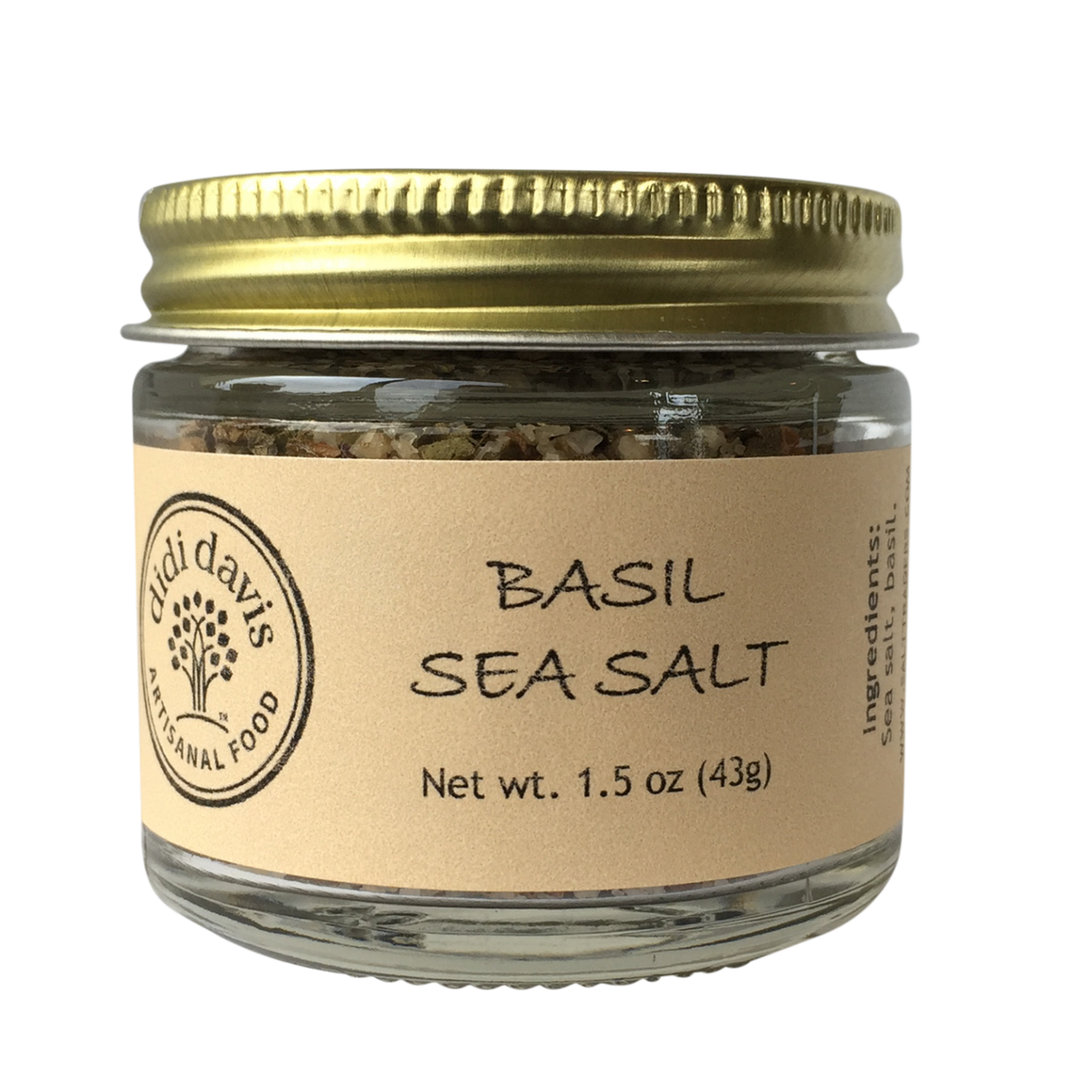 Basil Sea Salt Seasoned Sea Salt Sea Salt Blend Flavored Sea Salt