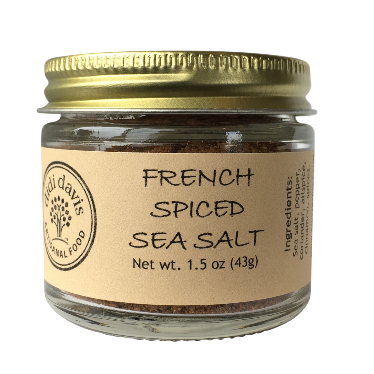 French Spiced Sea Salt (Quatre Epices)