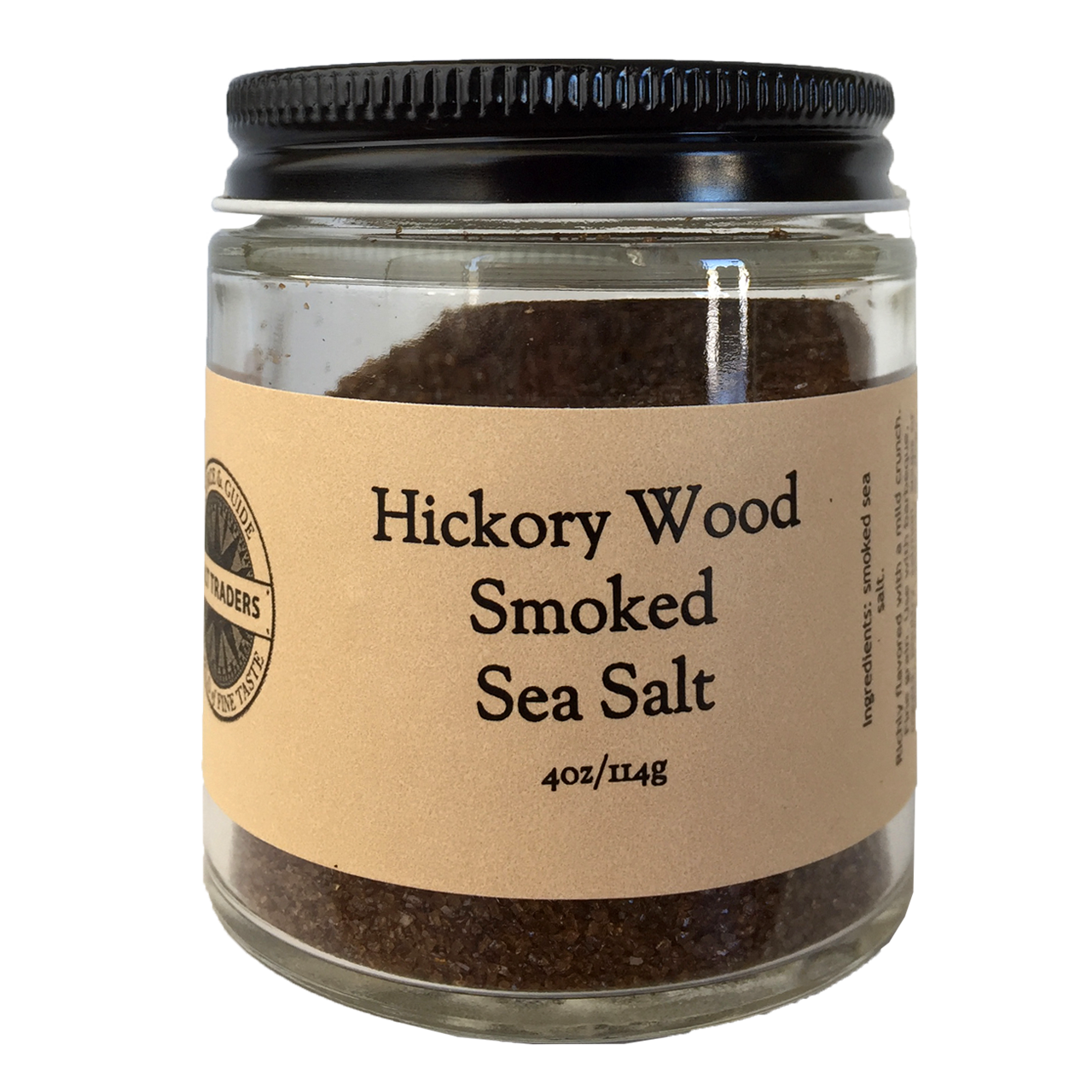 Hickory Wood Smoked Sea Salt