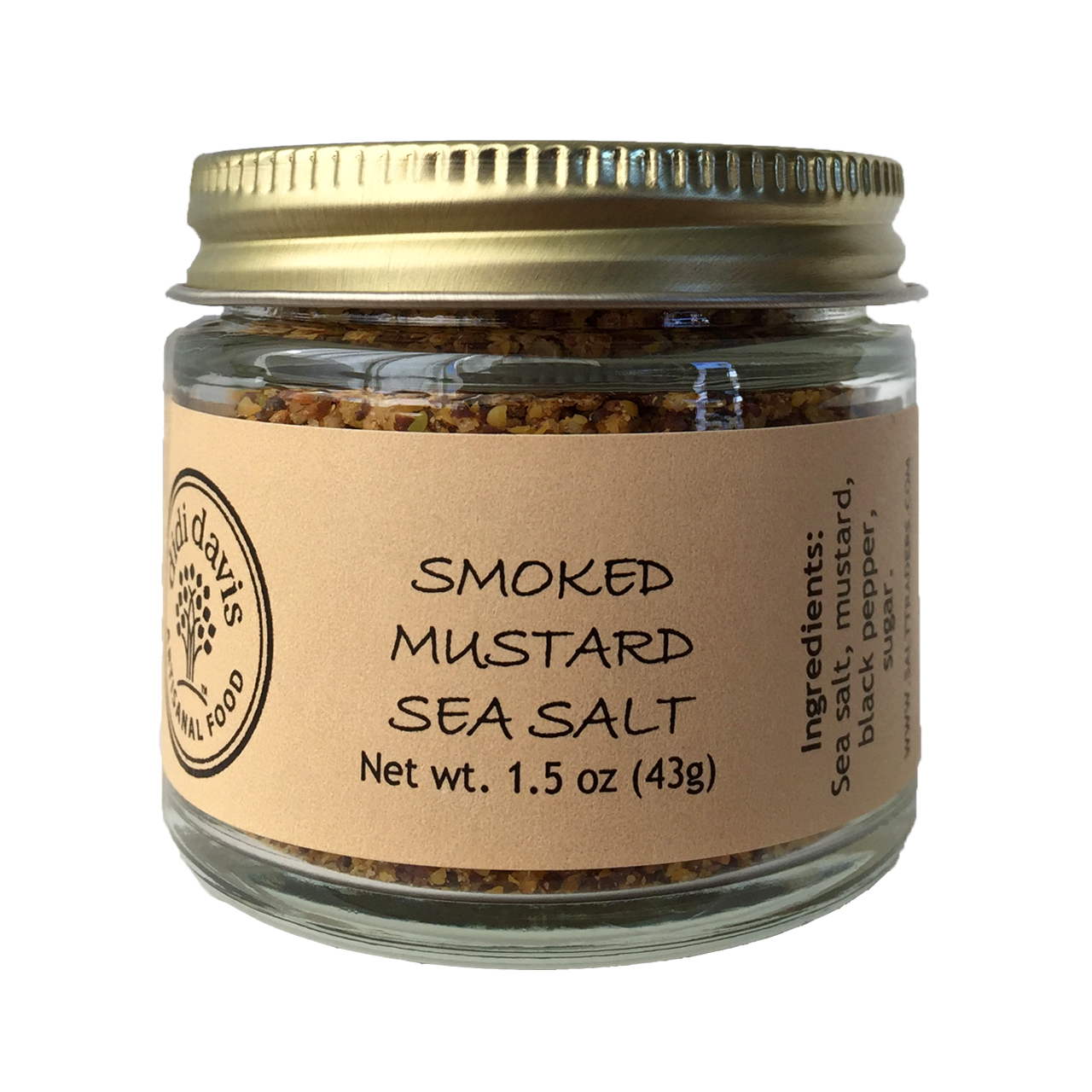 Smoked Mustard Sea Salt