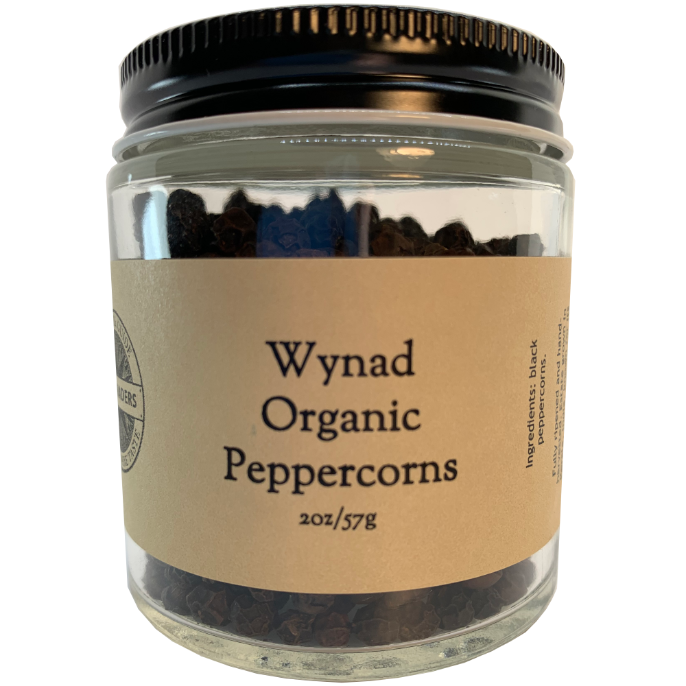 Parameswaran's Special Wynad Organic Black Pepper - From the Farm to Your Table - Our Exclusive!