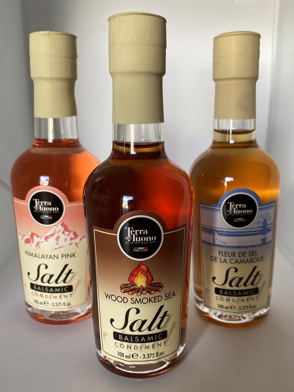 Salted Balsamic Condiment Trio